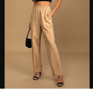 4th + Reckless Wide Leg Tan Pants - Size Small